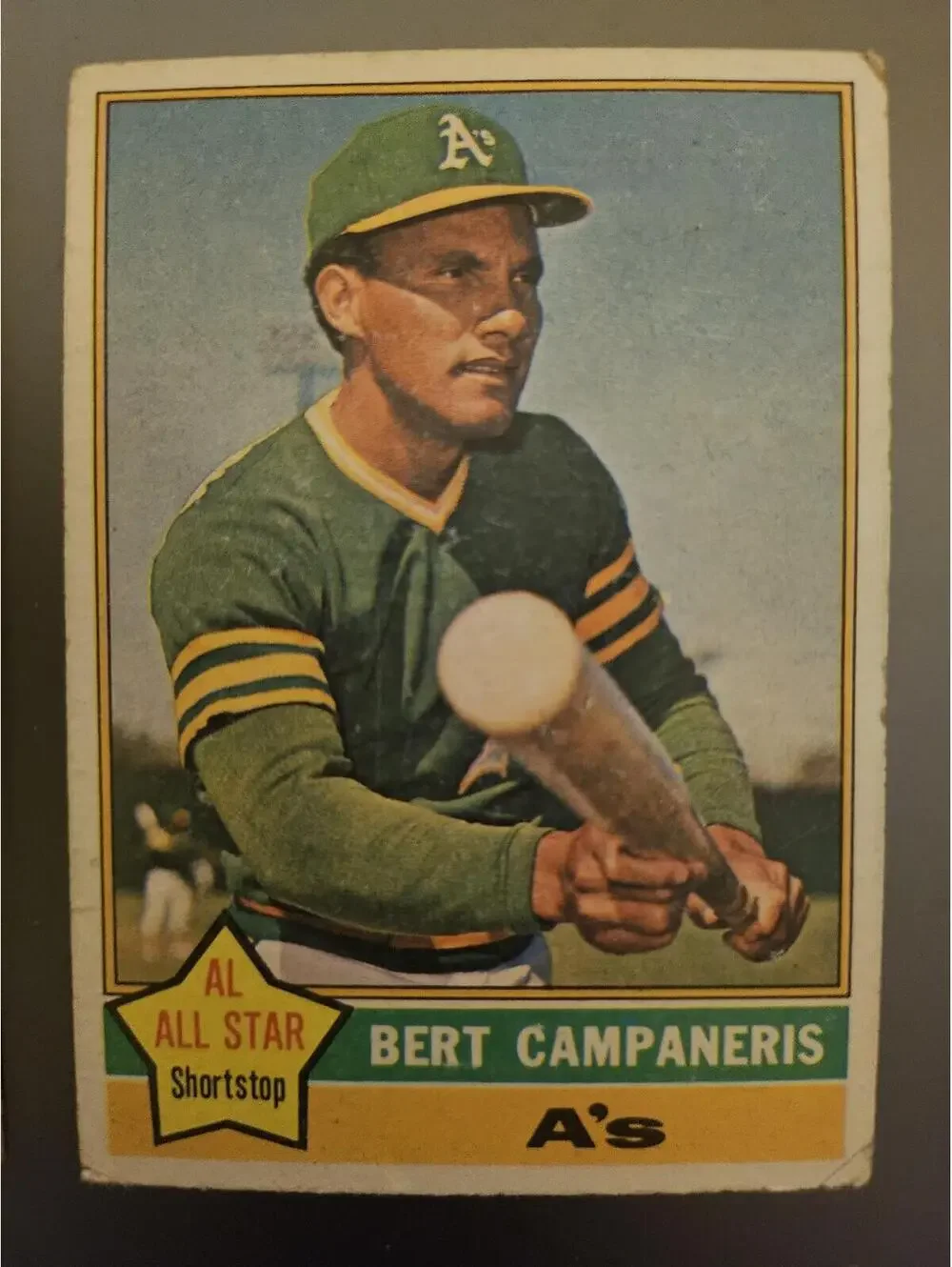 1976 Topps #580 Bert Campaneris - Oakland Athletics as is - Picture 1 of 2